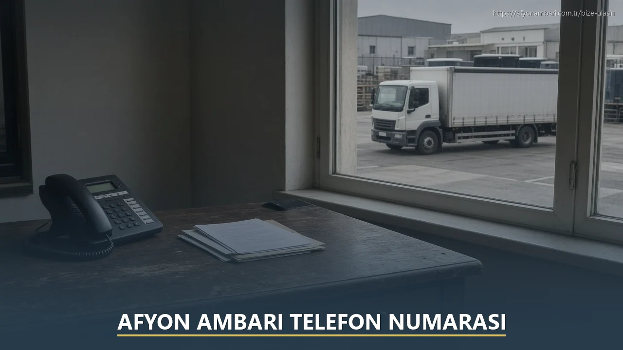 Afyon Ambarı Telefon Numarası